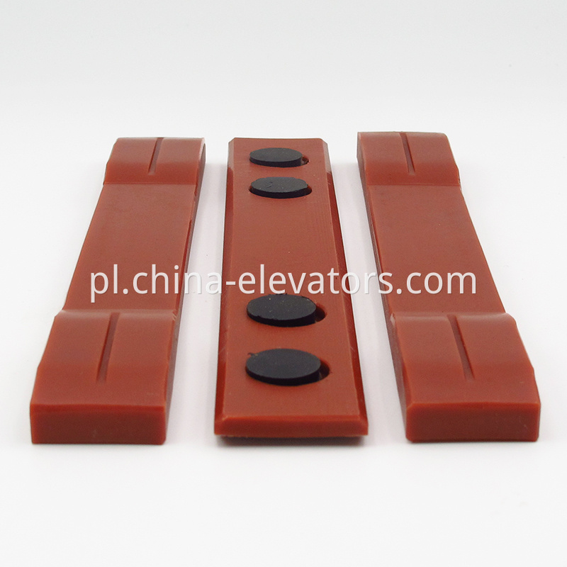 3 In 1 Guide Shoe Insert for Mitsubishi Elevators L=228mm